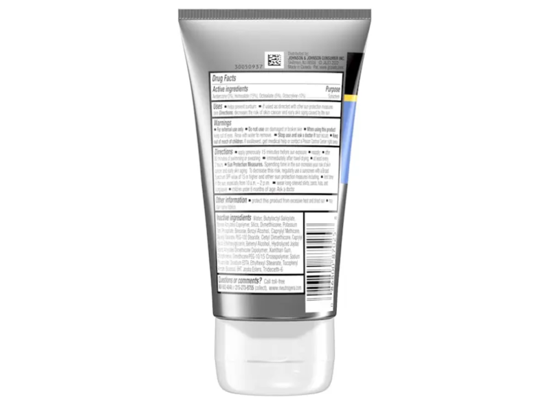 Neutrogena Sport Face Oil-Free Lotion Sunscreen Broad Spectrum, SPF 70+, 2.5 fl oz