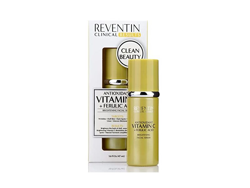 Reventin Antioxidant Vitamin C Face Serum, + Ferulic Acid, 1.6 fl oz/47 mL