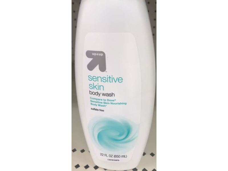 Up & Up Sensitive Skin Body Wash, 22 fl oz/650 mL
