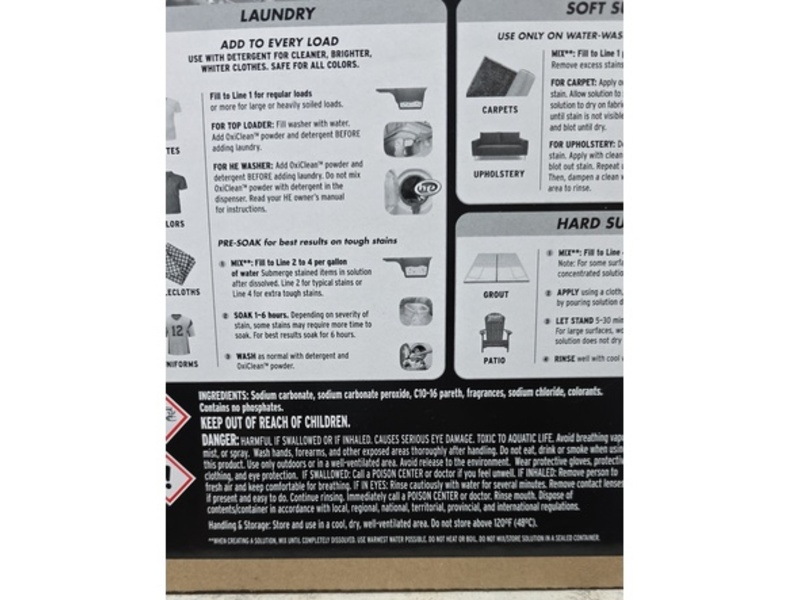 OxiClean Versatile Stain Remover, 13.61 Kg