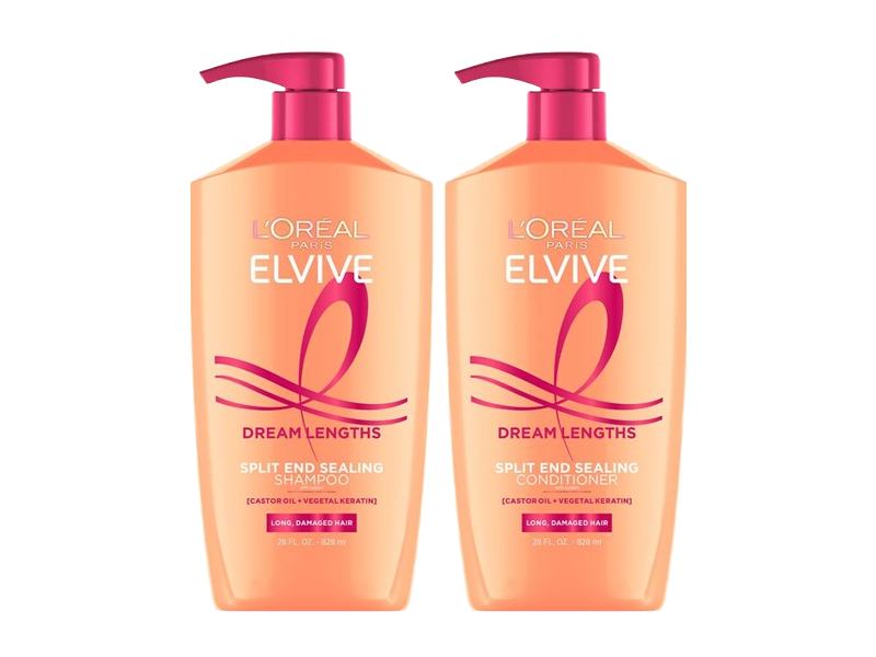 L'Oreal Paris Elvive Dream Lengths Split End Sealing Shampoo & Conditioner Set