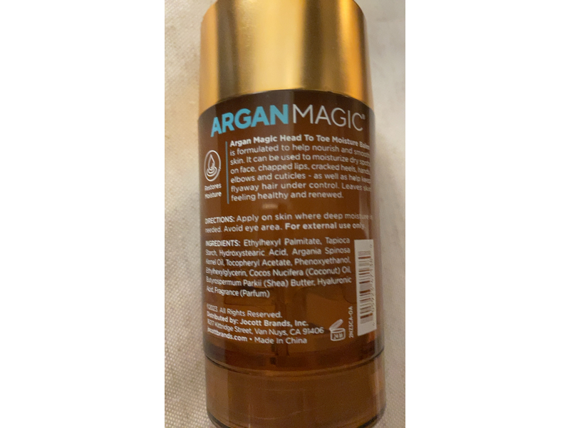 Argan Magic Head To Toe Moisturizing Balm, 2.4 Oz/68 g