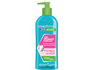 Gerovital Acne Purifying Foaming Gel, 5.07 fl oz/150 mL