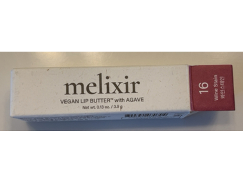 Melixir Lip Butter, 16 Wine Stain, 0.13 oz/3.9 g