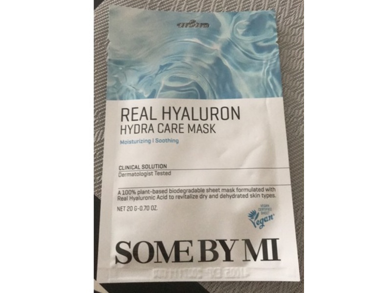 Some By MI Real Hyaluron Hydra Care Mask, 0.70 oz/20 g