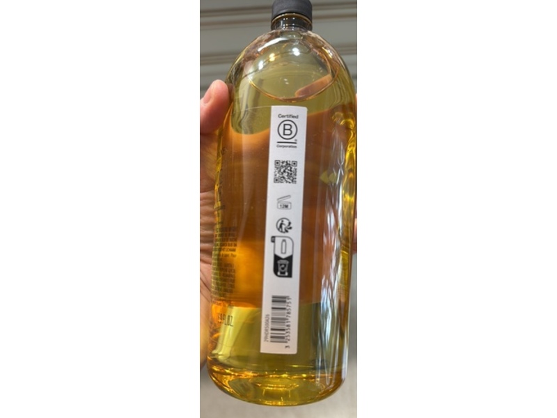 L'Occitane En Provence Amande Sublime Softening Shower Oil Refill, Almond, 16.9 fl oz/500 mL