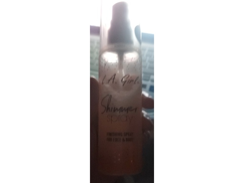L.A. Girl Shimmer Spray, Rose Gold, 2.7 fl oz/80 mL