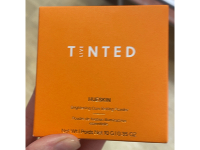 Live Tinted Hueskin Brightening Core Setting Powder, Light, 0.35 oz/10 g