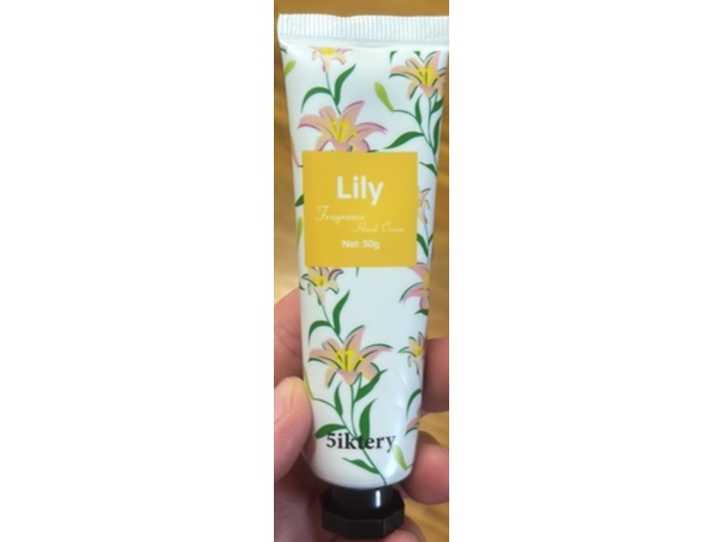 5iktery Lily Fragrance Hand Cream, 30 g