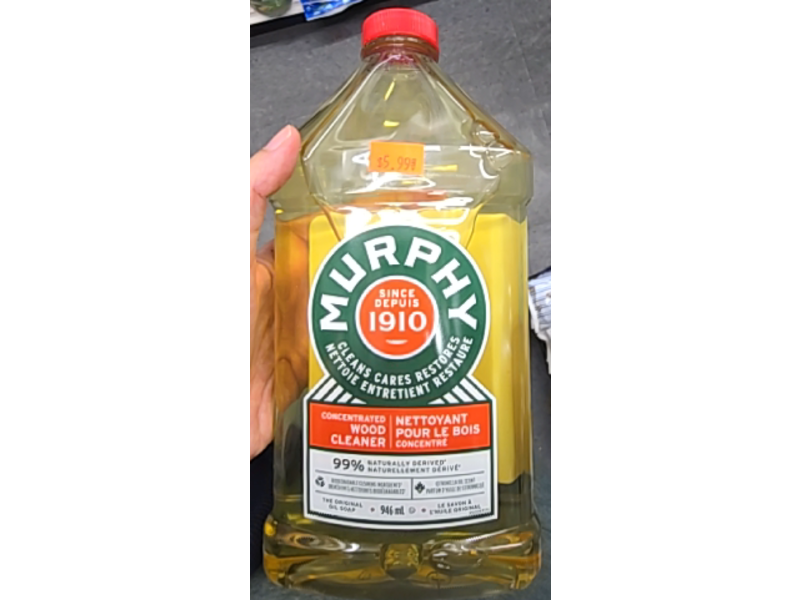 Murphy Concentrated Wood Cleaner, 32 fl oz/946 mL