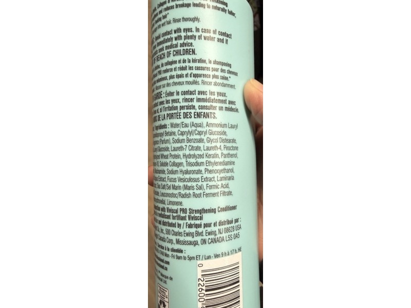 Viviscal Pro Thickening Shampoo, 8.45 fl oz/250 mL