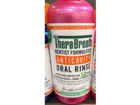 TheraBreath Anti Cavity Oral Rinse, Sparkle Mint, 33.8 fl oz/1 L - thumbnail 2