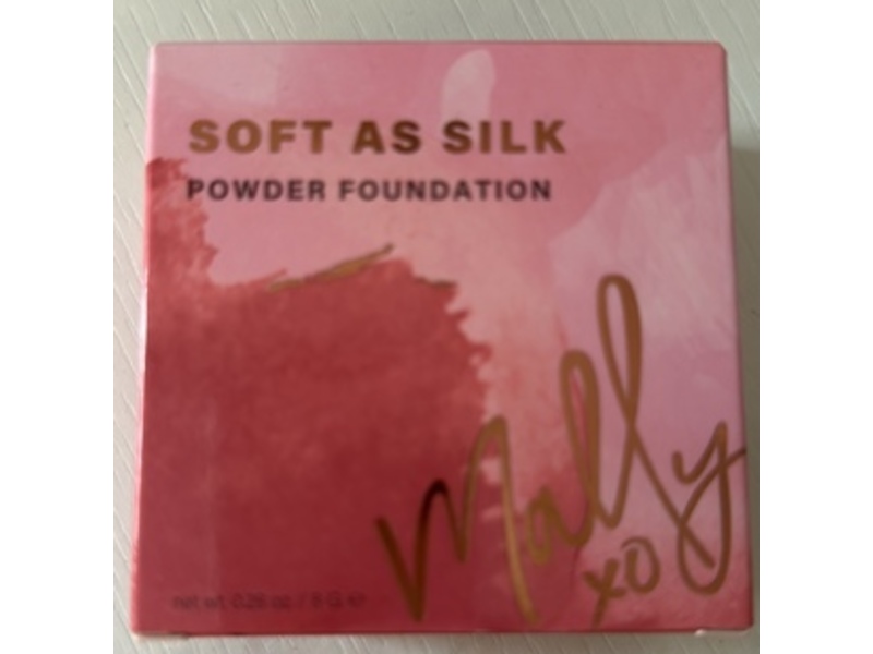 Mally Xo Soft As Silk Powder Foundation, Medium, 8 g