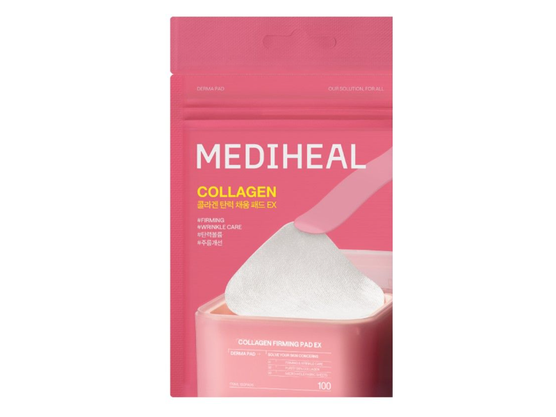 Mediheal Collagen Firming Pad, 170 mL, 100 Count