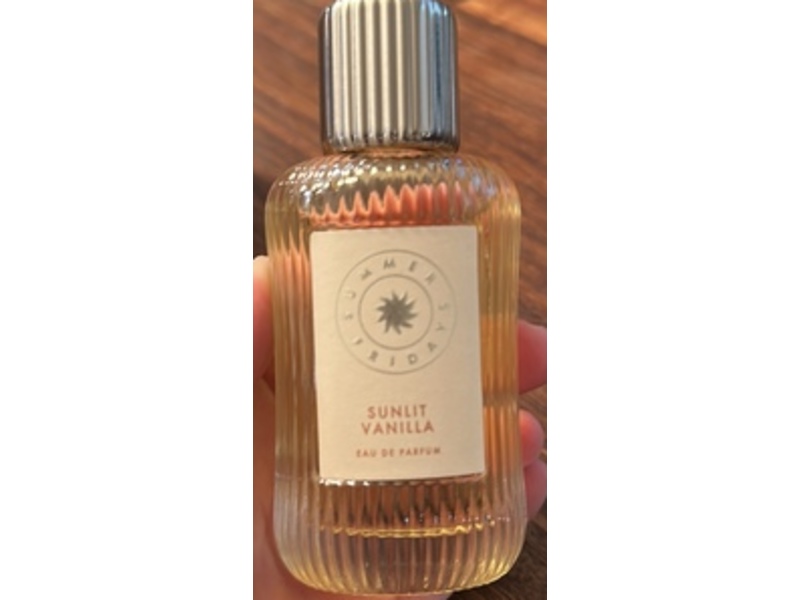 Summer Fridays Eau De Parfum, Sunlight Vanilla, 1.7 oz/50 mL