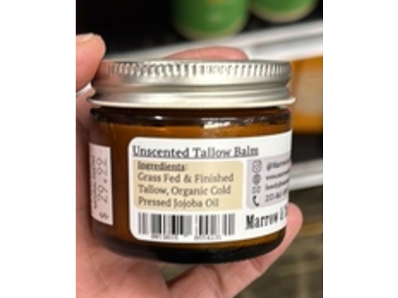 Marrow & Tallow Tallow Balm, Unscented, 2 fl oz