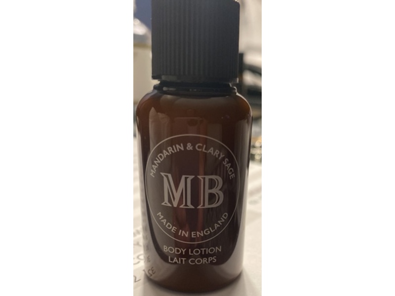Molton Brown Body Lotion, Mandarin & Clary Sage, 1 fl oz/30 mL