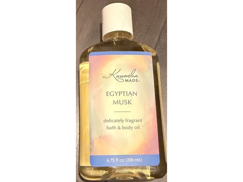 Kuumba Made Bath & Body Oil, Egyptian Musk, 6.75 fl oz/200 mL