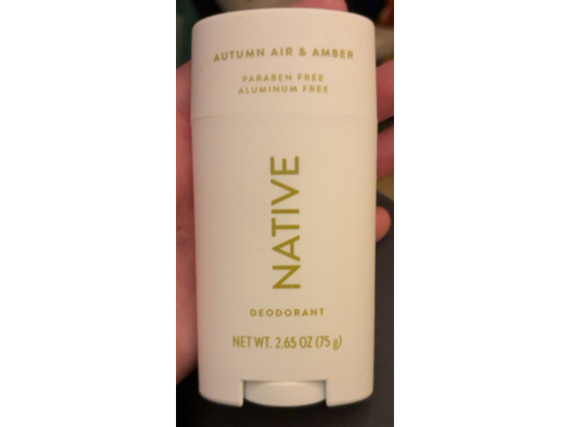 Native Deodorant, Autumn Air & Amber, 2.65 oz/75 g