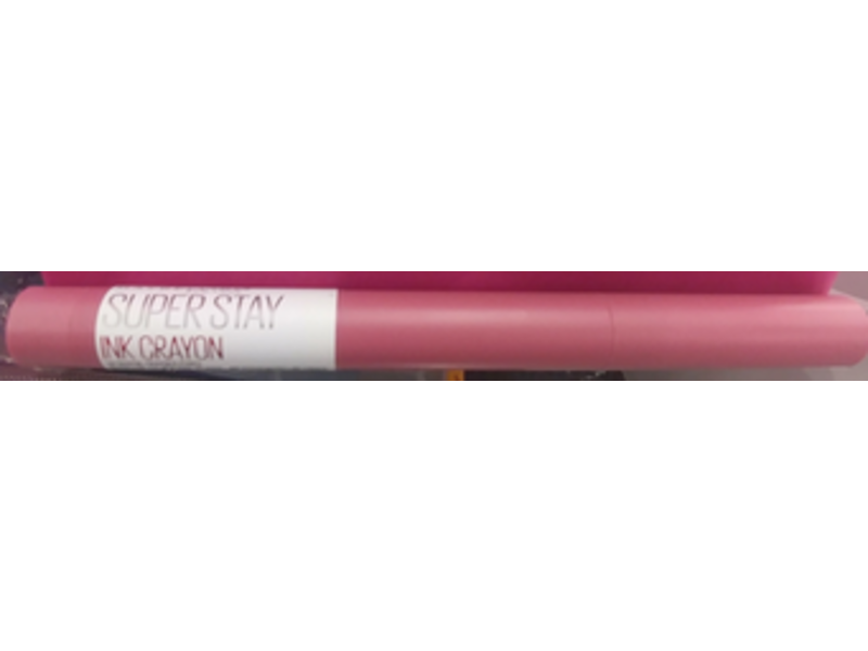 Maybelline New York Super Stay Ink Crayon Lipstick, Stay Exceptional, 0.04 oz