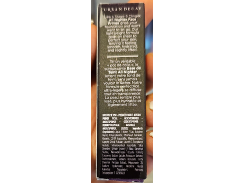 Urban Decay All Nighter Longwear Face Primer Foundation, 0.28 fl oz/8.5 mL