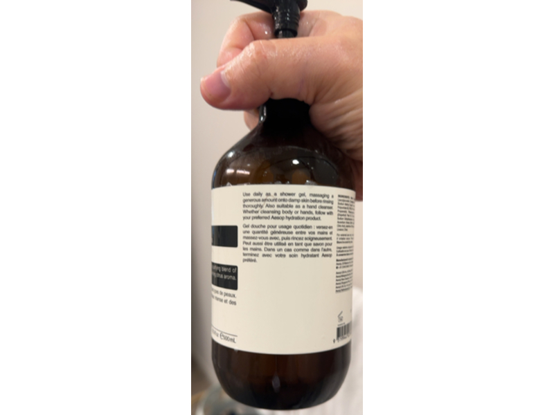 Aesop Body Cleanser, Citrus Melange, 16.9 fl oz/500 mL