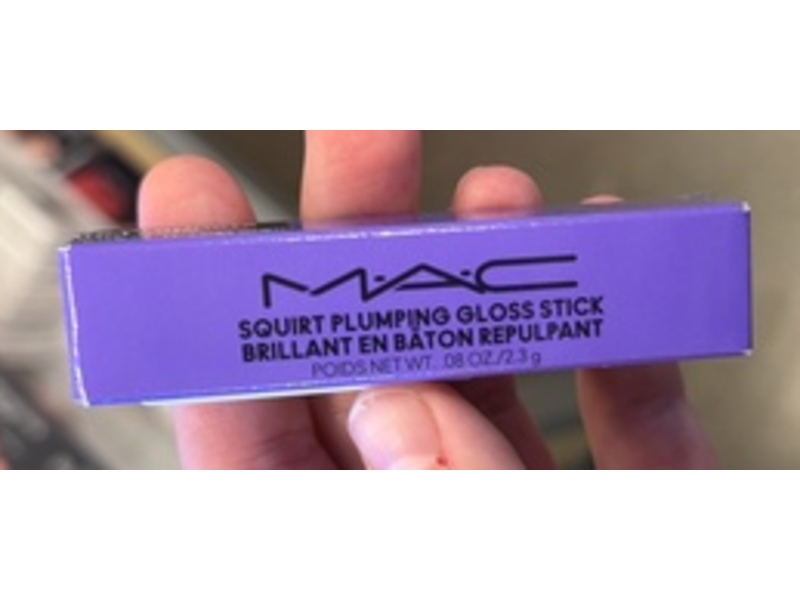 MAC Squirt Plumping Gloss Stick, Violet Beta, 0.08 oz/2.3 g