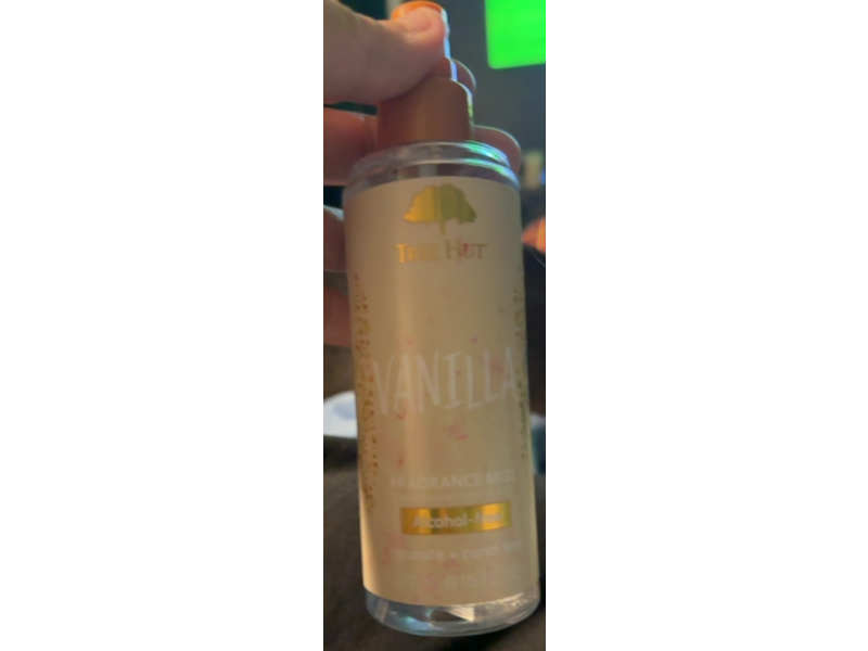 Tree Hut Fragrance Mist, Vanilla, 6 fl oz/177 mL