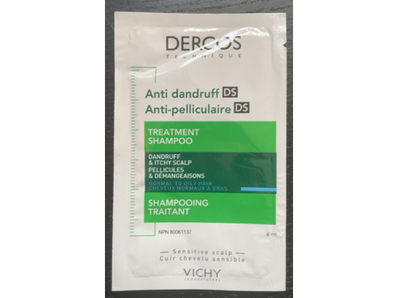 Virchy Dercos Anti-Dandruff Treatment Shampoo, 6 mL