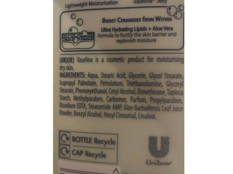 Vaseline Aloe Soothe Body Lotion, Soothes & Hydrates