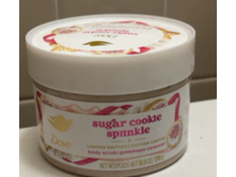 Dove Limited Edition Body Scrub, Sugar Cookie Sprinkle, 10.5 oz/298 g