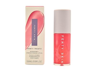Fenty Skin Fenty Treatz Hydrating + Strengthening Lip Oil, Dragon Fruit, 0.19 fl oz/5.6 mL