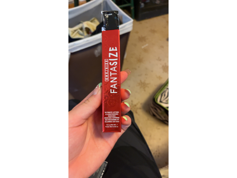 One Size Mini Fantasize Mascara, Black, 0.25 oz/7.15 g