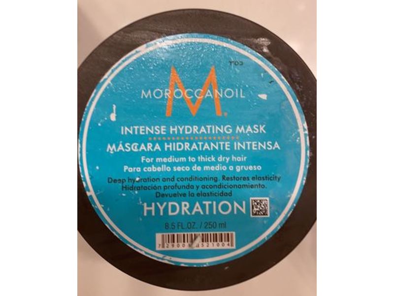 Moroccanoil Intense Hydrating Mask, Hydration, 8.5 fl oz/250 mL