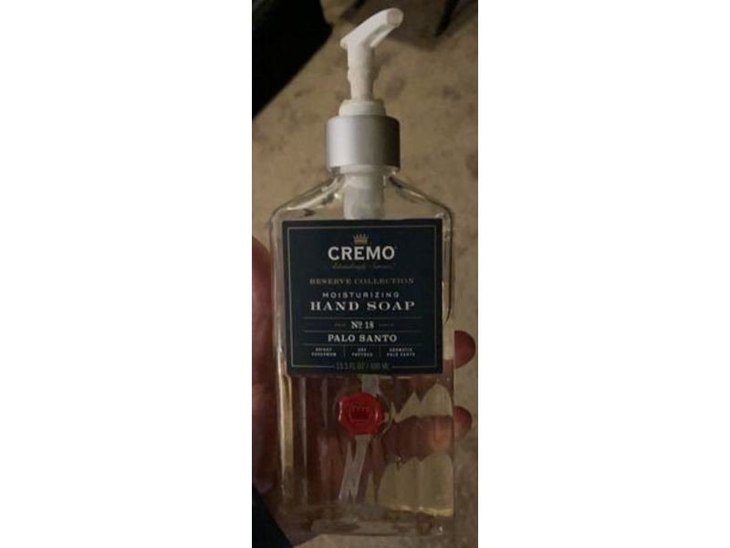 Cremo Moisturizing Hand Soap, 13.5 fl oz/400 mL