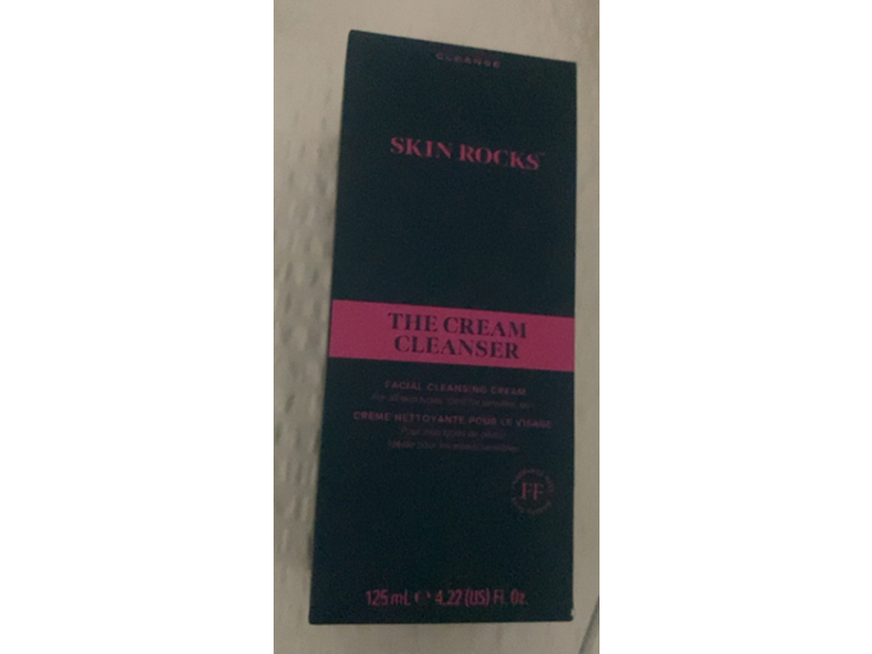 Skin Rocks Facial Cleansing Cream, 4.22 fl oz/125 mL