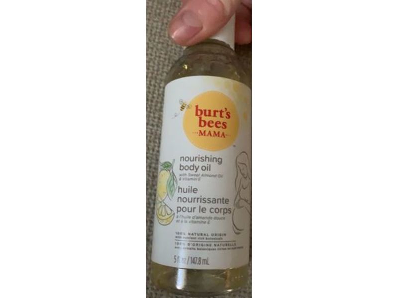 Burt's Bees Mama Nourishing Body Oil, 5 fl oz/147.8 mL