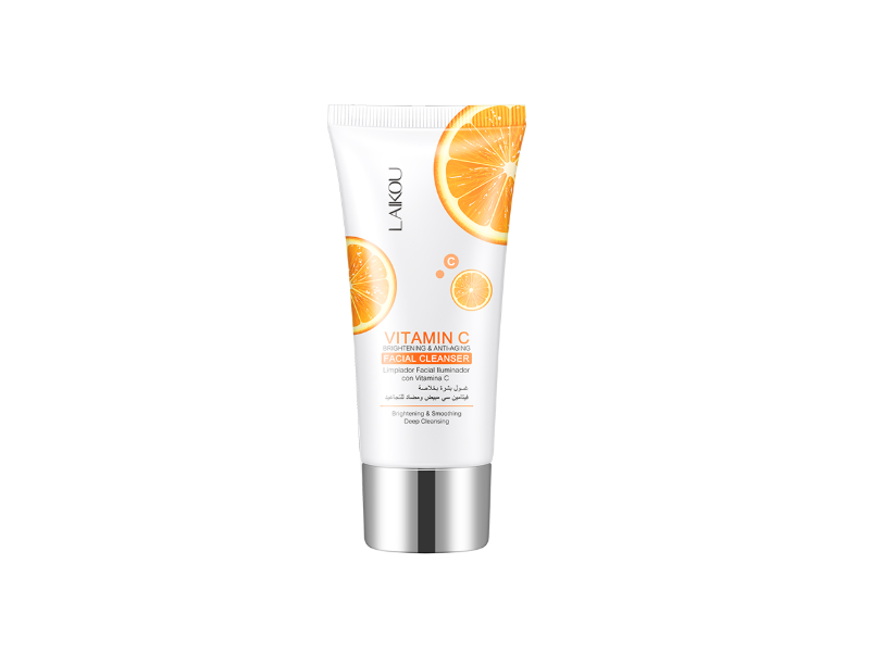 Laikou Radiant Facial Cleanser, Vitamin C, 1.41 oz/40 g