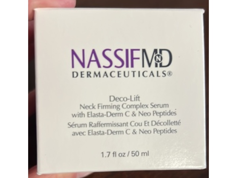 Nassifmd Deco-Lift Neck Firming Complex Serum, 1.7 fl oz/50 mL