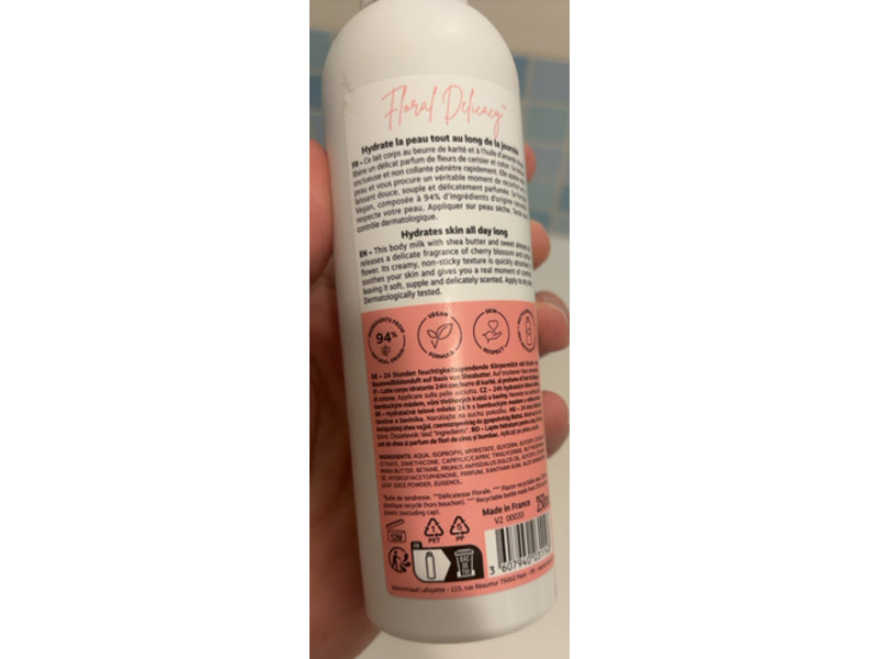 Marionnaud 24h Moisturizing Body Lotion, Cherry Blossom & Cotton Flower, 250 mL