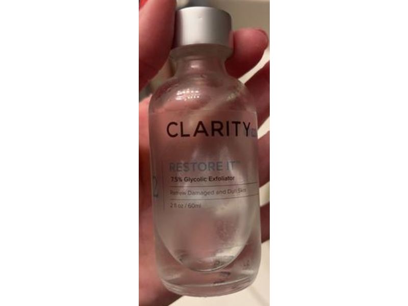 Clarity Restore It 7.5% Glycolic Exfoliators, 2 fl oz/60 mL