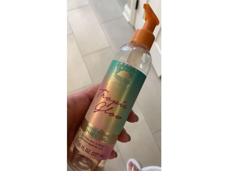 Tree Hut Shea Moisturing Shave Oil, Tropic Glow, 7.7 fl oz/227 mL