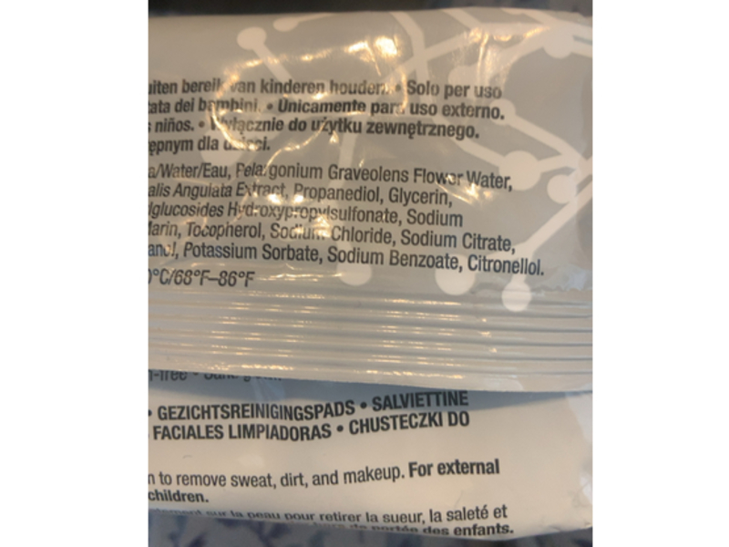 Arbonne Facial Cleansing Cloths, Dissolve The Day, 30 Count