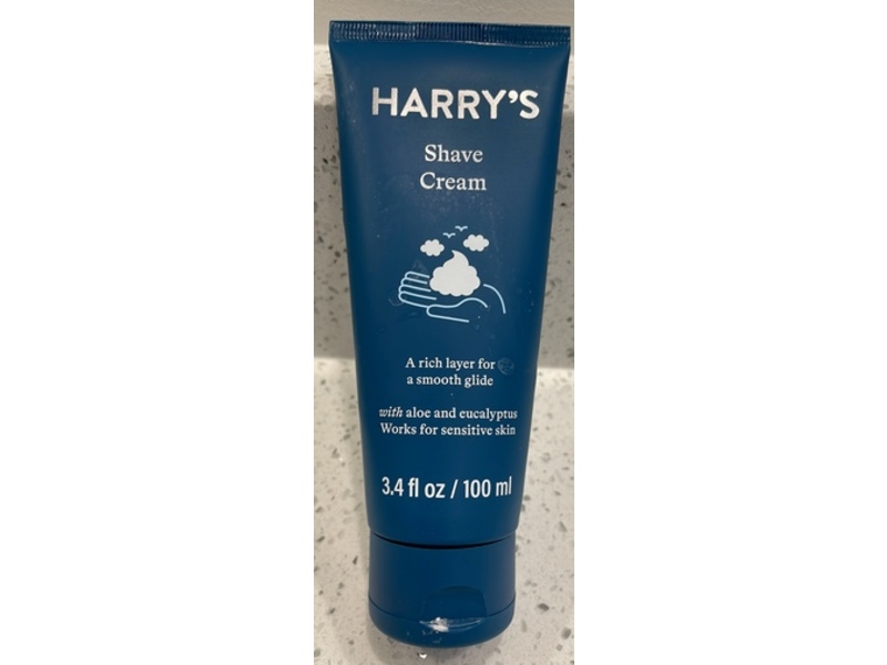 Harry's Shave Cream, Aloe & Eucalyptus, 3.4 fl oz/100 mL