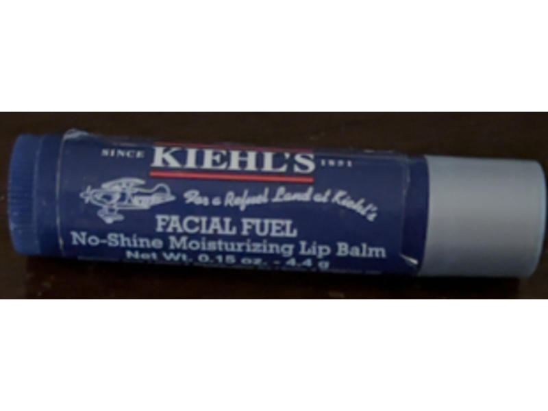 Kiehl's Since 1851 No-Shine Moisturizing Lip Balm, Facial Fuel, 0.15 oz/4.4 g