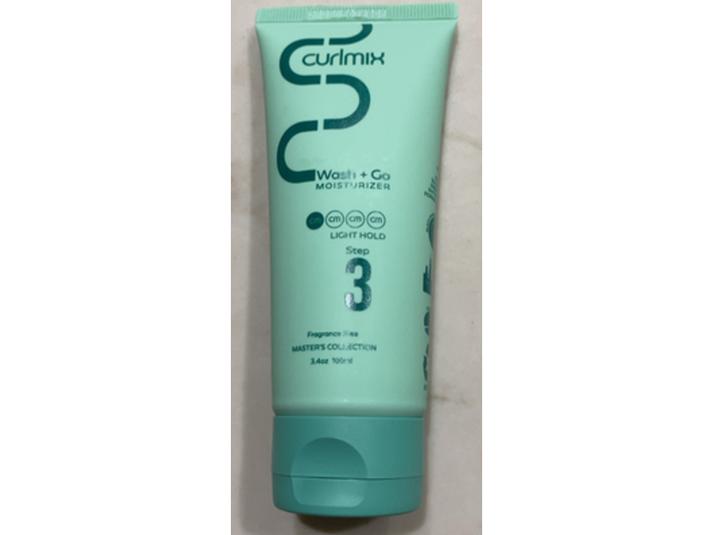 Curl Mix Wash + Go Moisturizer, Light Hold Step 3, 3.4 oz