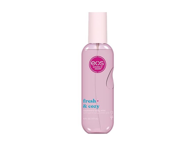 eos Cashmere Body Mist, Fresh & Cozy, Hyaluronic Acid, 6 fl oz/177 mL