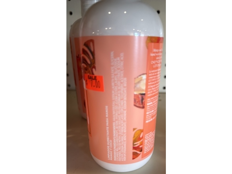 CND Moisturizing Hand Wash, Mango Coconut, 13.2 fl oz/390 mL