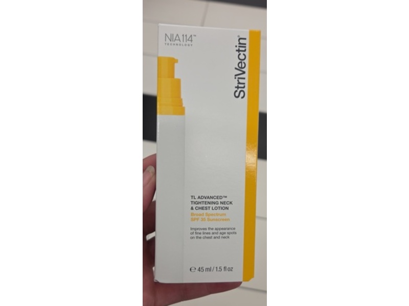 StriVectin TL Advanced Tightening Neck & Chest Lotion, SPF 35, 1.5 fl oz/45 mL
