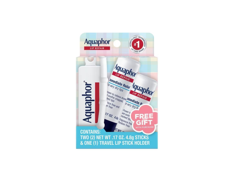 Aquaphor Lip Repair Stick + Holder Set